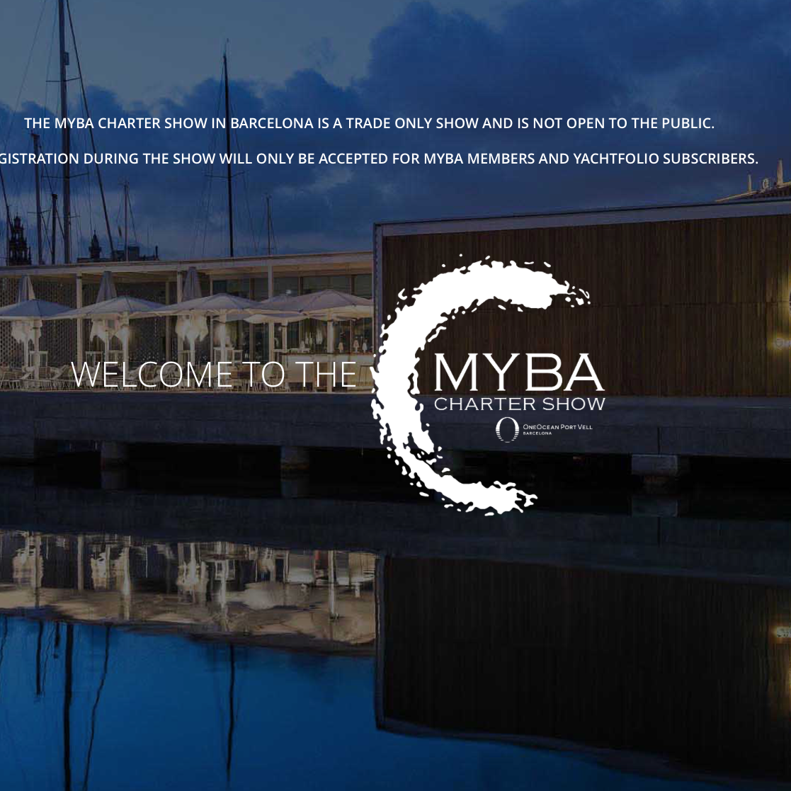 MYBA Charter Show Barcelona 2017
