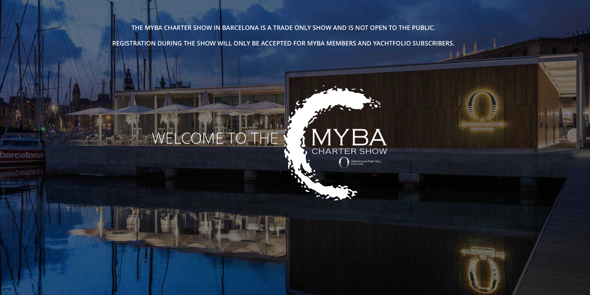 MYBA Charter Show Barcelona 2017 MYBA Charter Show Barcelona 2017