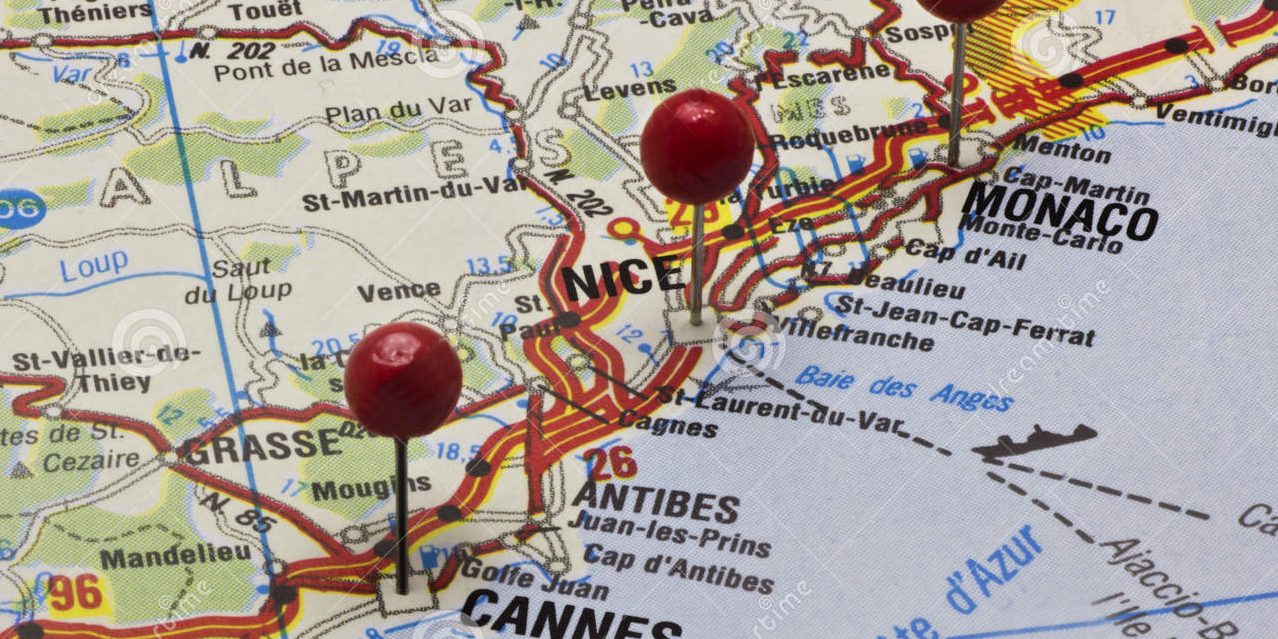 map Exhibition Stand design in Cannes, Nice & Monaco
